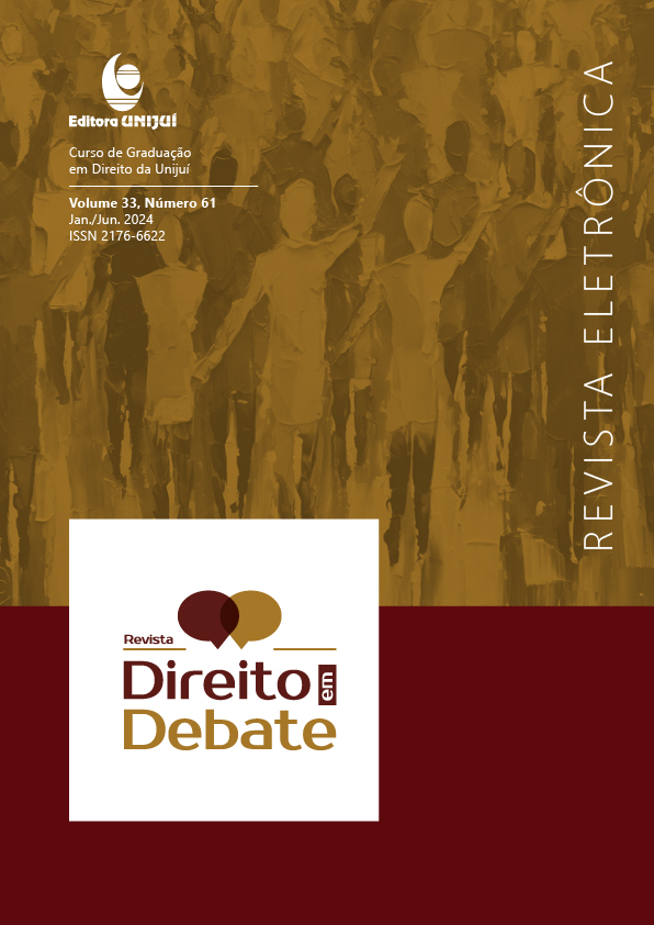 					Visualizza V. 33 N. 61 (2024): Revista Direito em Debate
				