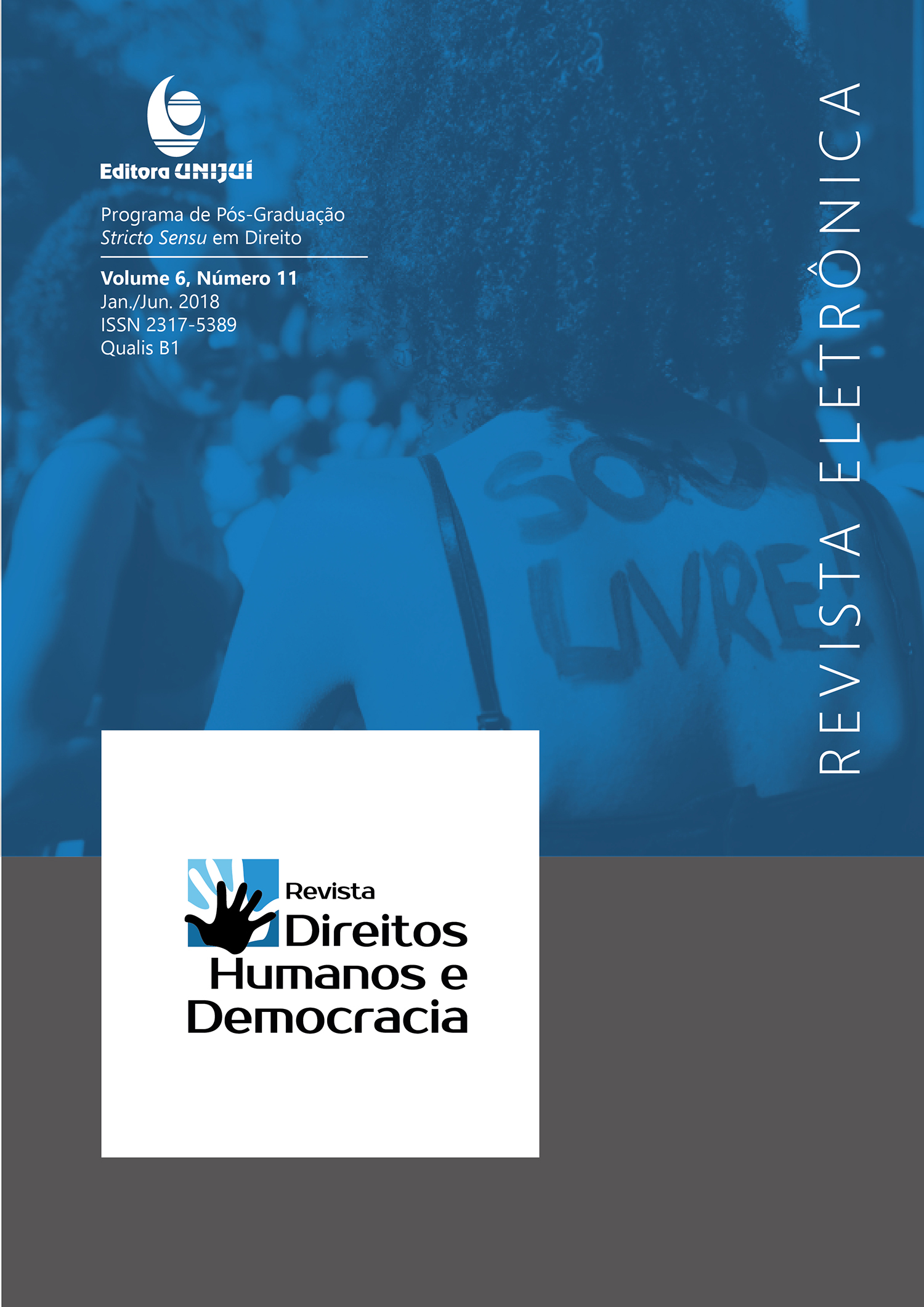 					Ver Vol. 6 Núm. 11 (2018): Revista Direitos Humanos e Democracia
				